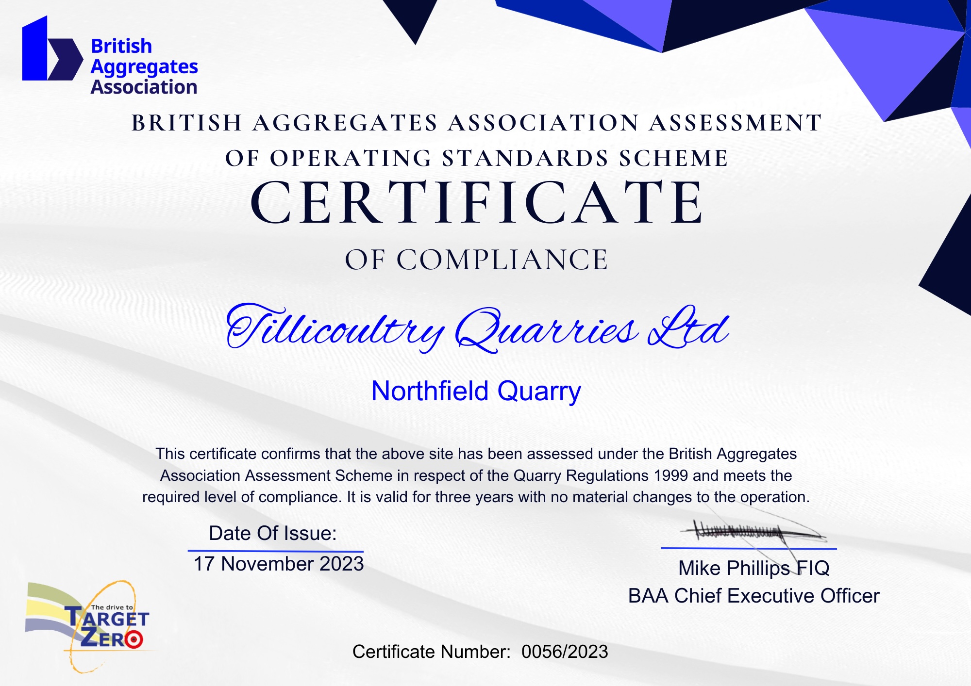 British Aggregates Association (BAA) – Assessed Operating Standards ...